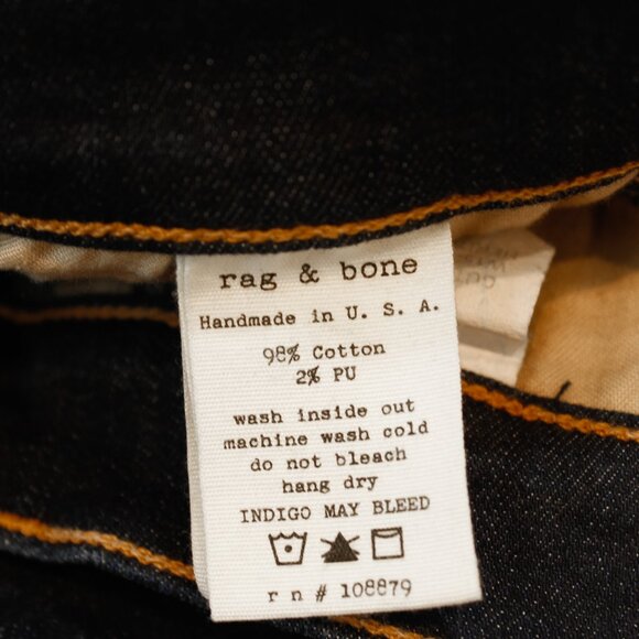 Rag & Bone ‘Becket 10’ High Rise Bell Bottom Jeans | Sleek Bohemian Revival - Picture 5 of 6